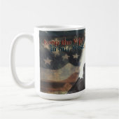 Behalten Sie das wilde in unserer Westkaffeetasse Kaffeetasse (Links)