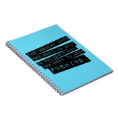 Behalten Sie den Druck des motivierend Zitats Notizblock (Rechte Seite)