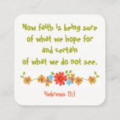 Behalten Sie den Glauben • Geschäft • Mama • Telefonnummerkarte (Rückseite)