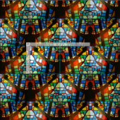 Behalten Sie den Glauben Stoff (Kachel)