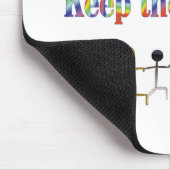 Behalten Sie den Traum Mousepad (Ecke)