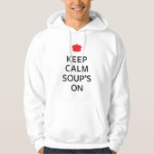 Behalten Sie der ruhigen Suppe an Hoodie (Vorderseite)