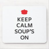 Behalten Sie der ruhigen Suppe an Mousepad (Vorne)