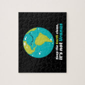 Behalten Sie die Erde sauber Puzzle (Vertikal)