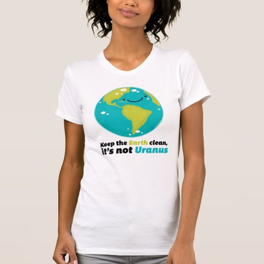 Behalten Sie die Erde sauber T-Shirt (Vorderseite)