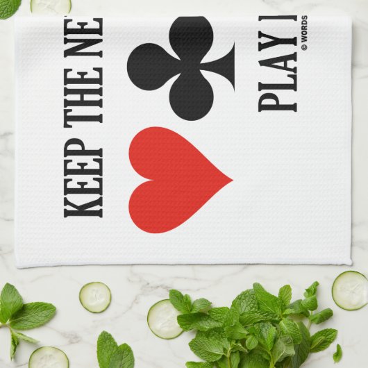 Behalten Sie die Neuronen, Spiel-Brücke Geschirrtuch (Gefaltet)