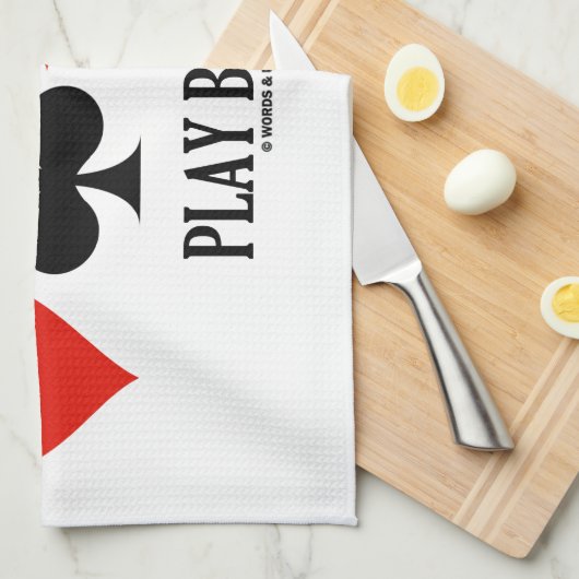 Behalten Sie die Neuronen, Spiel-Brücke Geschirrtuch (Viertel Falte)