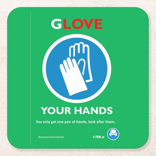 behalten Sie diese Tabelle frei von den Rechteckiger Pappuntersetzer (Vorderseite)