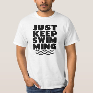 Behalten Sie einfach das Shirt der