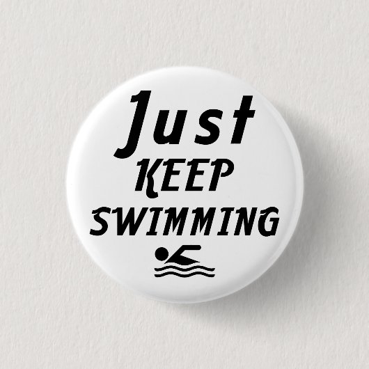 behalten Sie einfach Schwimmen Button (Vorderseite)