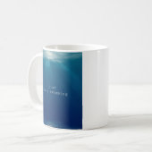 Behalten Sie einfach Schwimmen Kaffeetasse (Vorderseite Links)