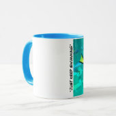 Behalten Sie einfach Schwimmen Tasse (Vorderseite Links)