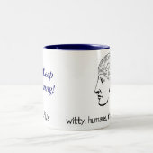 Behalten Sie einfach Schwimmen-Tasse Zweifarbige Tasse (Mittel)