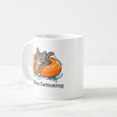 Behalten Sie einfach schwimmende Skooter Tasse (Vorderseite Links)