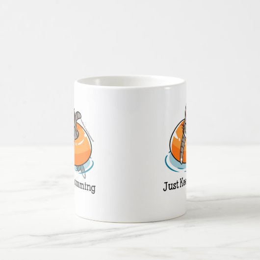 Behalten Sie einfach schwimmende Skooter Tasse (Mittel)