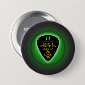 Behalten Sie es an verdübelt auf elf und Felsen! Button (Vorne & Hinten)
