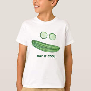 Behalten Sie es cool als Gurkelustiges T-Shirt