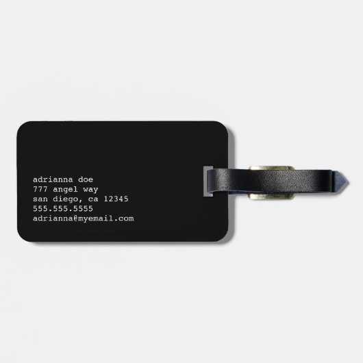 Behalten Sie es nobler Las- Vegasgepäck-Umbau Gepäckanhänger (Rückseite horizontal)