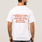 Behalten Sie es sich zu bewegen. Männer T-Shirt (Rückseite)