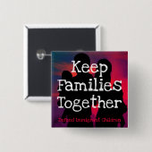 Behalten Sie Familien, zusammen Button zu knöpfen (Vorne & Hinten)