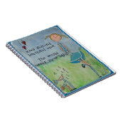 Behalten Sie glänzendes schönes! Notizblock (Rechte Seite)