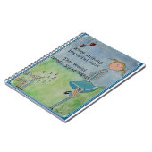 Behalten Sie glänzendes schönes! Notizblock (Linke Seite)