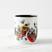 Behalten Sie Goin Zweifarbige Tasse (Mittel)