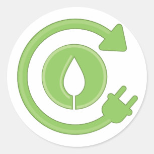 Behalten Sie grünen runden Autoaufkleber Colorado Runder Aufkleber