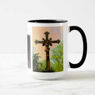 Behalten Sie Ihre Augen auf Jesus-Tasse Tasse