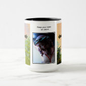 Behalten Sie Ihre Augen auf Jesus-Tasse Tasse (Zentrum)