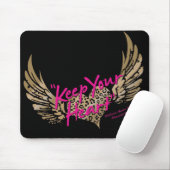 Behalten Sie Ihre Herz-Mausunterlage Mousepad (Mit Mouse)