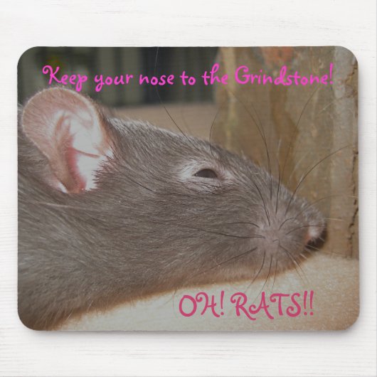 Behalten Sie Ihre Nase zur Mousepad (Vorne)