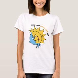 Behalten Sie Ihre sonnige Seite oben! T-Shirt