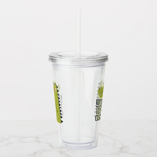 Behalten Sie Ihre Zähne sauber Acryltrinkbecher (Rechts)