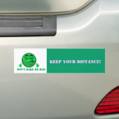 Behalten Sie Ihren Abstand Autoaufkleber (Auf Auto)