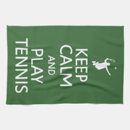 Behalten Sie Küchentuch des Ruhe-u. Spiel-Tennis