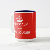 Behalten Sie lautere Tasse der Ruhe und des Spiels (Vorderseite Links)