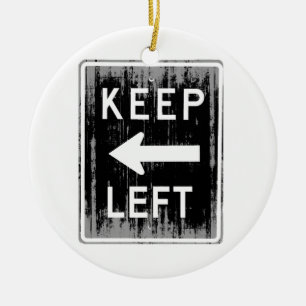 BEHALTEN Sie LINKS - Faded.png Keramikornament