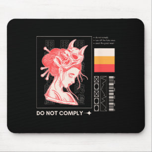 Behalten Sie nicht die große Zurückhaltung Mousepad