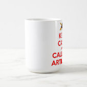 Behalten Sie Nocken-Logo-Tasse Kaffeetasse (Mittel)
