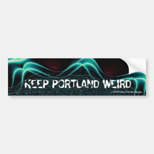 "BEHALTEN SIE PORTLAND SONDERBAR"--Autoaufkleber Autoaufkleber