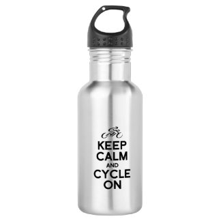 BEHALTEN Sie radfahrendes Fahrrad r des Ruhe- und Edelstahlflasche