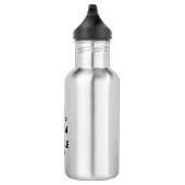 BEHALTEN Sie radfahrendes Fahrrad r des Ruhe- und Edelstahlflasche (Rechts)