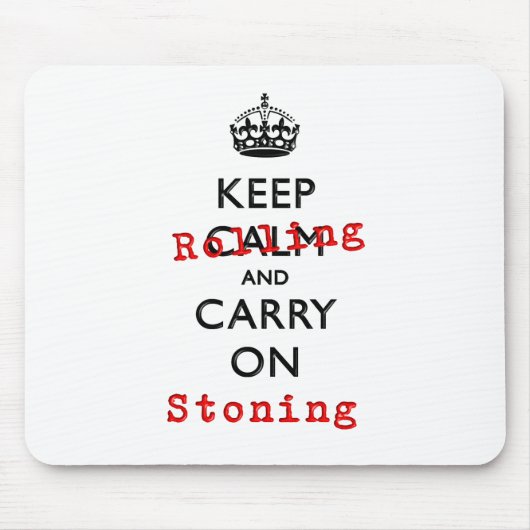 BEHALTEN SIE ROLLEN MOUSEPAD (Vorne)