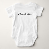 Behalten Sie Ruhe Baby Strampler (Rückseite)