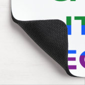 Behalten Sie Ruhe, die es legale Unterstützung Mousepad (Ecke)