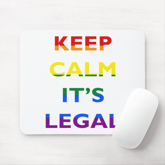 Behalten Sie Ruhe, die es legale Unterstützung Mousepad (Mit Mouse)