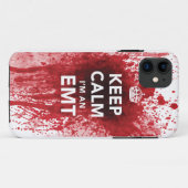 Behalten Sie Ruhe, die ich ein EMT Blut Case-Mate iPhone Hülle (Rückseite (Horizontal))