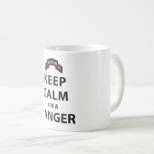 BEHALTEN Sie RUHE, die ich EIN FÖRSTER bin Kaffeetasse (VorderseiteRechts)