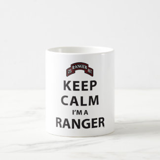 BEHALTEN Sie RUHE, die ich EIN FÖRSTER bin Kaffeetasse